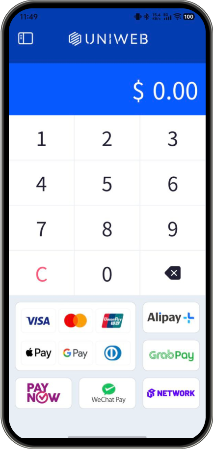 Payment Input Phone Interface