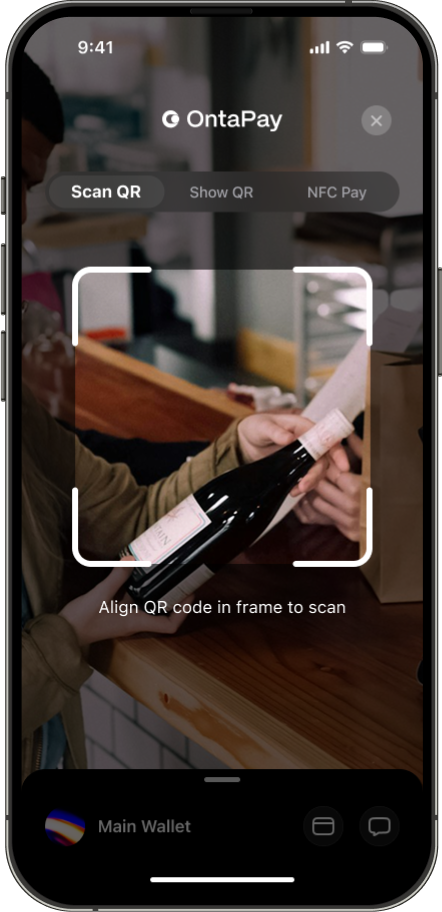 QR Scan Phone Interface